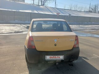2009 Renault Logan I, жёлтый, 250000 рублей, вид 4