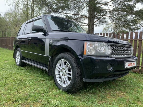 2008 Land Rover Range Rover III Рестайлинг, синий, 1470000 рублей - вид 8