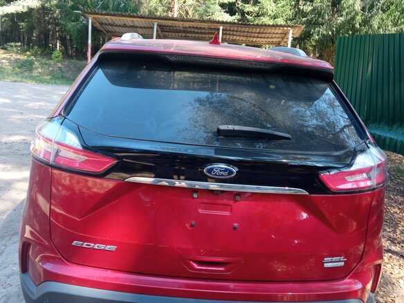2019 Ford Edge II Рестайлинг, красный, 1884887 рублей - вид 2
