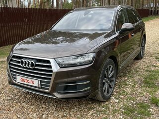 2016 Audi Q7 II (4M), коричневый, 4000000 рублей, вид 2