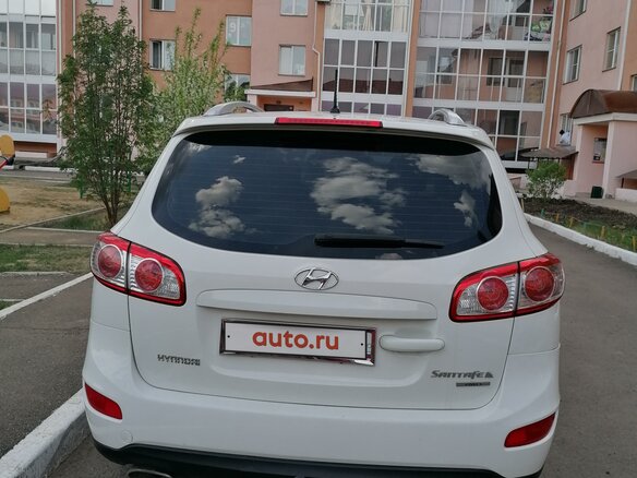 2011 Hyundai Santa Fe II Рестайлинг, белый, 1399000 рублей - вид 2