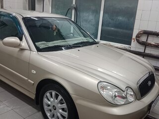 2007 Hyundai Sonata ТагАЗ IV (EF) Рестайлинг, бежевый, 780000 рублей, вид 2