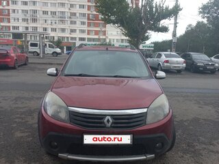 2012 Renault Sandero Stepway I, красный, 850000 рублей, вид 1