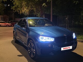 2019 BMW X6 30d II (F16), голубой, 5499000 рублей, вид 3