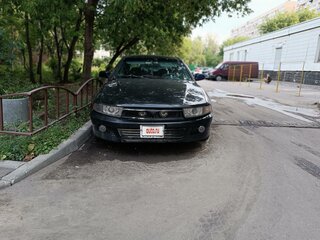 2000 Mitsubishi Galant VIII Рестайлинг, чёрный, 250000 рублей, вид 2