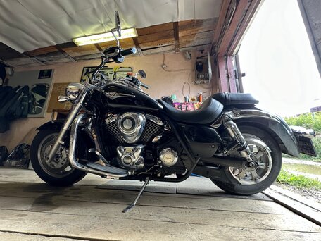 2011 Kawasaki VN1700 Vulcan, чёрный, 800000 рублей, вид 3
