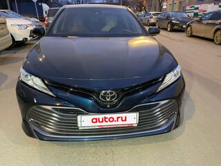 2018 Toyota Camry VIII (XV70), синий, 2850000 рублей, вид 2
