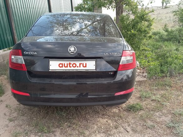 2013 Skoda Octavia III (A7), чёрный, 750000 рублей - вид 2