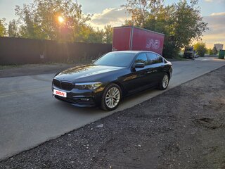 2018 BMW 5 серии 520d xDrive VII (G30/G31/G38), чёрный, 2900000 рублей, вид 2