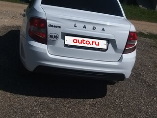 2018 Lada (ВАЗ) Granta I Рестайлинг, белый, 567000 рублей, вид 5