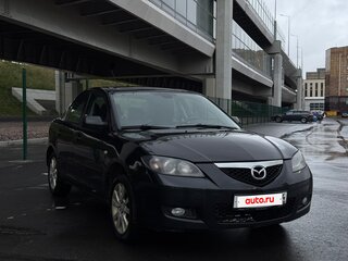 2008 Mazda 3 I (BK) Рестайлинг, чёрный, 300000 рублей, вид 3