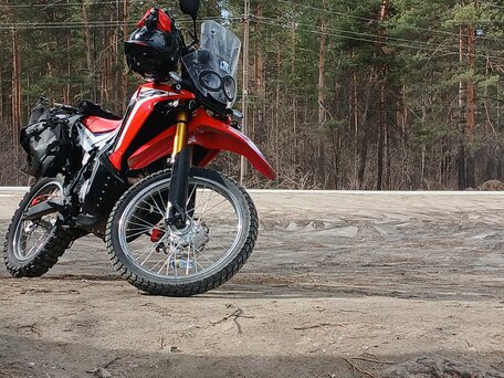 2022 Motoland Dakar ST, красный, 140000 рублей, вид 1