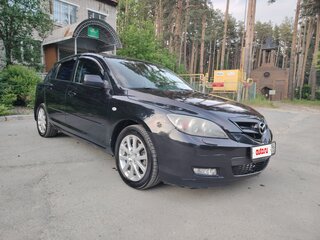2008 Mazda 3 I (BK) Рестайлинг, чёрный, 650000 рублей, вид 4