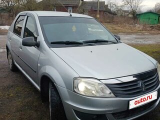 2012 Renault Logan I Рестайлинг, серый, 400000 рублей, вид 1