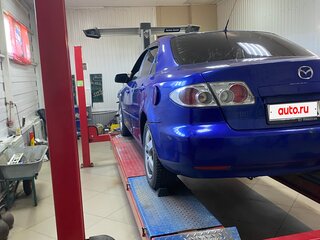 2002 Mazda 6 I (GG), синий, 150000 рублей, вид 5