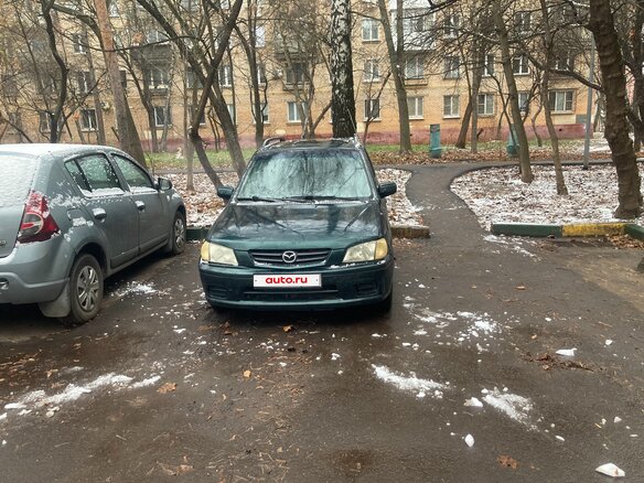 1999 Mazda Demio I (DW), зелёный, 120000 рублей - вид 1