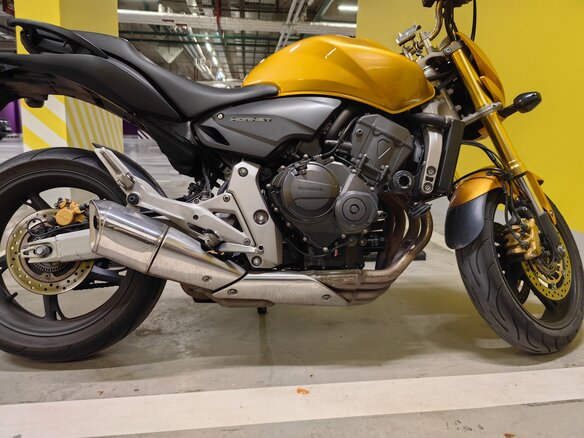 2008 Honda CB 600F Hornet, золотистый, 560000 рублей - вид 4