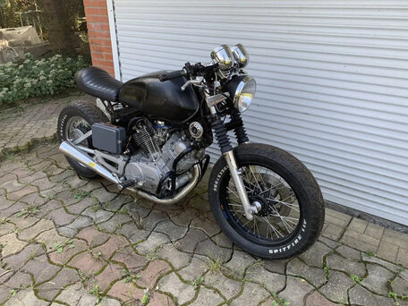 1983 Yamaha XV750 Virago, чёрный, 290000 рублей, вид 4