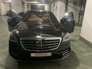 2015 Mercedes-Benz S-Класс 500 Long VI (W222, C217), чёрный, 7000000 рублей, вид 3