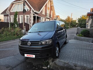 2010 Volkswagen Transporter T5 Рестайлинг, синий, 1450000 рублей, вид 2