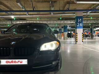 2012 BMW 5 серии 520i VI (F10/F11/F07), чёрный, 1500000 рублей, вид 2