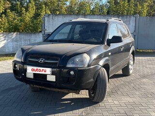 2008 Hyundai Tucson I, чёрный, 600000 рублей, вид 1