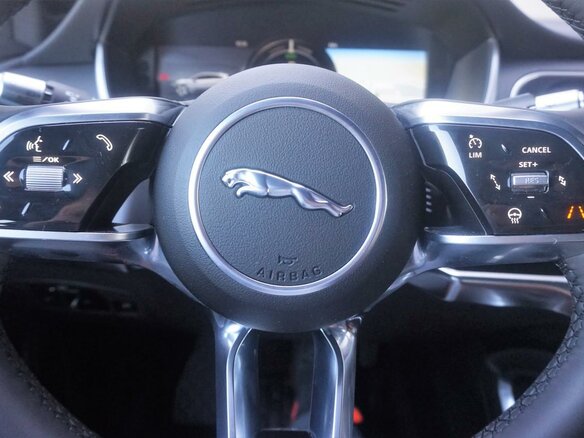 2019 Jaguar I-Pace I, синий - вид 47