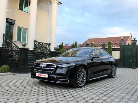 2021 Mercedes-Benz S-Класс 500 Long 4MATIC VII (W223), чёрный, 12700000 рублей, вид 1