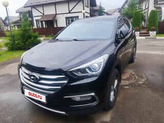 2016 Hyundai Santa Fe III Рестайлинг, чёрный, 2300000 рублей, вид 1