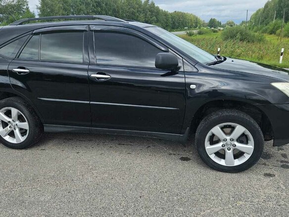 2007 Lexus RX 350 II Рестайлинг, чёрный, 1250000 рублей - вид 3