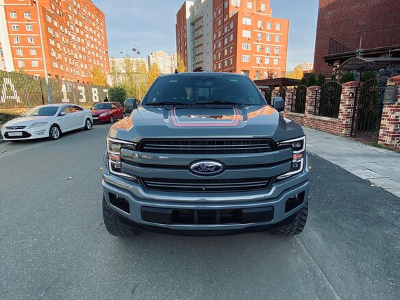 2019 Ford F-150 XIII Рестайлинг, серый - вид 6