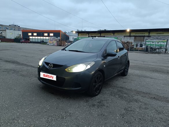 2008 Mazda 2 II (DE), серый, 550000 рублей