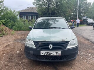 2007 Renault Logan I, зелёный, 300000 рублей, вид 2