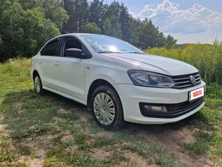 2020 Volkswagen Polo V Рестайлинг, белый, 997000 рублей, вид 3