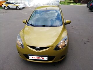 2008 Mazda 2 II (DE), золотистый, 930000 рублей, вид 1