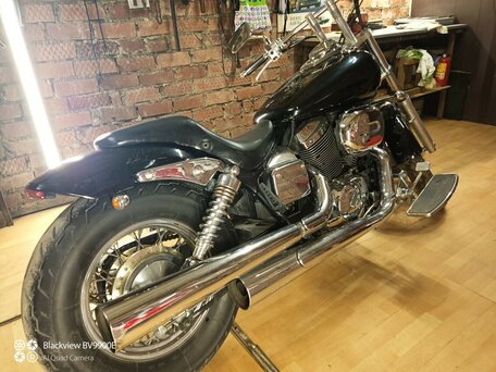 2002 Honda Shadow 400, чёрный, 420000 рублей, вид 4