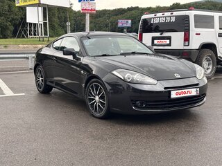 2008 Hyundai Coupe II (GK) Рестайлинг, чёрный, 1200000 рублей, вид 3