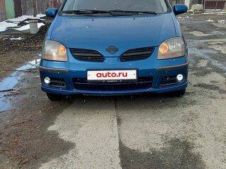 2001 Nissan Almera Tino I, синий, 375000 рублей, вид 1