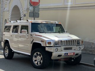 2008 Hummer H2 I Рестайлинг, белый, 4500000 рублей, вид 2