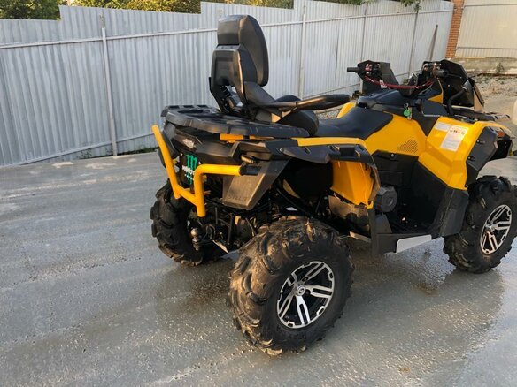 2017 Stels ATV-800 Guepard Trophy, жёлтый, 950000 рублей - вид 2