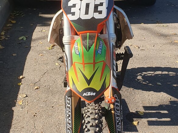2021 KTM 50 SX, оранжевый, 350000 рублей - вид 2
