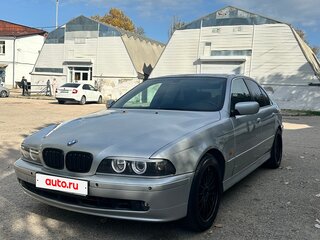 2001 BMW 5 серии 525i IV (E39) Рестайлинг, серебристый, 729000 рублей, вид 1