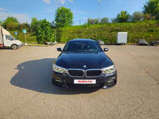 2019 BMW 5 серии 530i VII (G30/G31/G38), синий, 4000000 рублей, вид 2