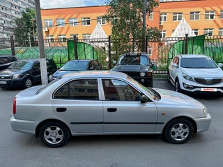 2007 Hyundai Accent ТагАЗ II, серый, 535000 рублей, вид 5