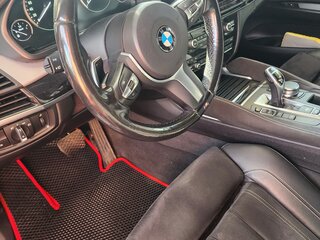 2017 BMW X6 30d II (F16), красный, 4430000 рублей, вид 4
