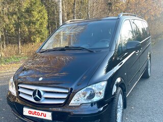 2011 Mercedes-Benz Viano Long L2 I (W639) Рестайлинг, чёрный, 2790000 рублей, вид 1