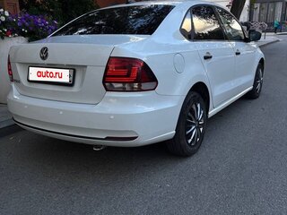 2019 Volkswagen Polo V Рестайлинг, белый, 1250000 рублей, вид 4