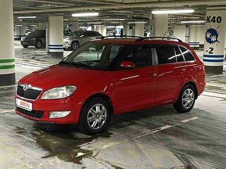 2014 Skoda Fabia II Рестайлинг, красный, 797000 рублей, вид 2