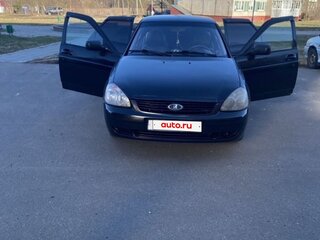2010 Lada (ВАЗ) Priora I, чёрный, 280000 рублей, вид 2