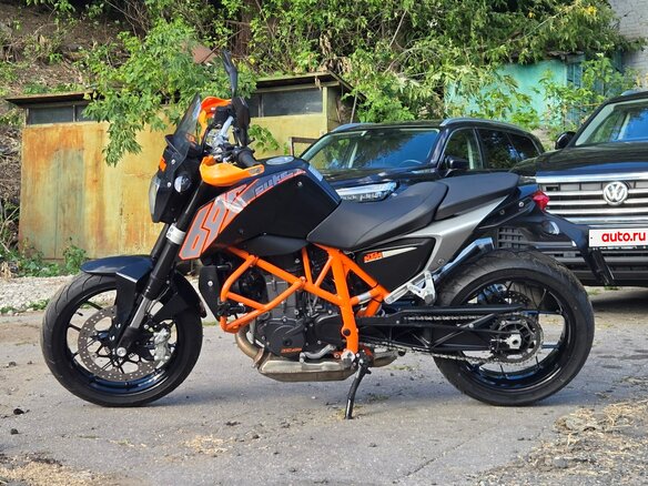 2014 KTM 690 Duke, оранжевый, 475000 рублей - вид 5